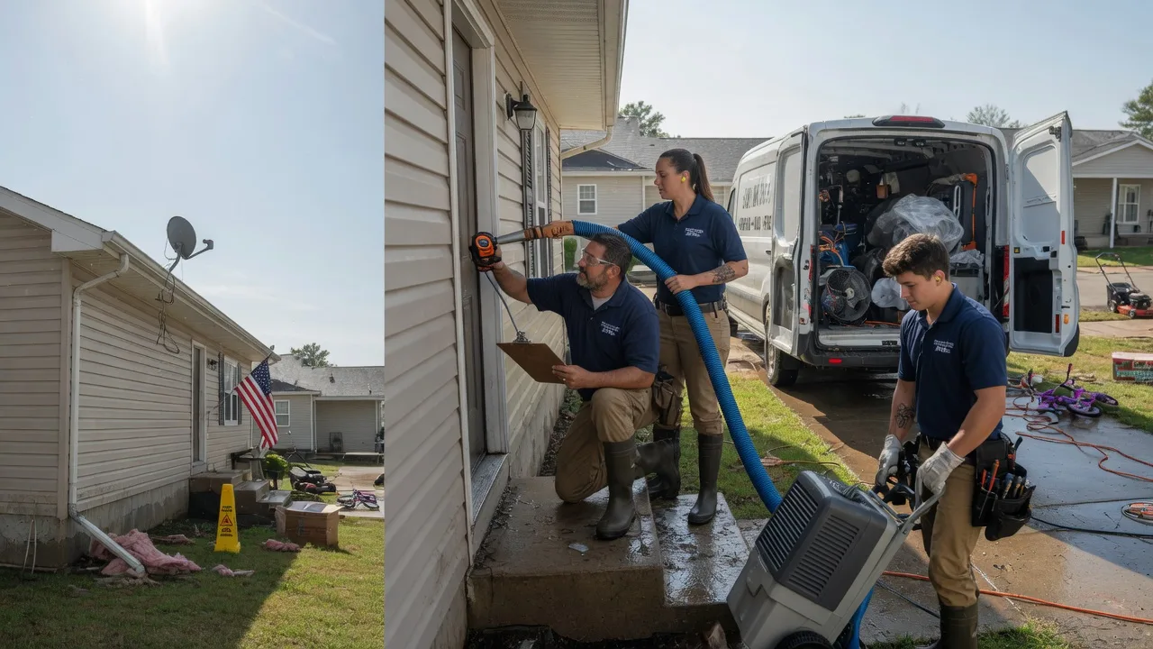 Ceiling Water Damage Restoration in Fort Riley, KS near me